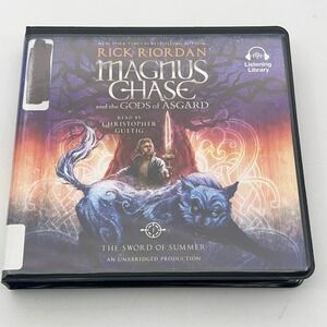 Rick Riordan Magnus Chase The Sword of Summer Audiobook 12 CD Set Unabridged